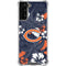 NFL Chicago Bears Tropical Print Galaxy S21 Plus 5G Clear Case