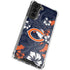 NFL Chicago Bears Tropical Print Galaxy S21 Plus 5G Clear Case