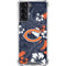 NFL Chicago Bears Tropical Print Galaxy S22 Clear Case