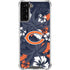 NFL Chicago Bears Tropical Print Galaxy S22 Plus Clear Case