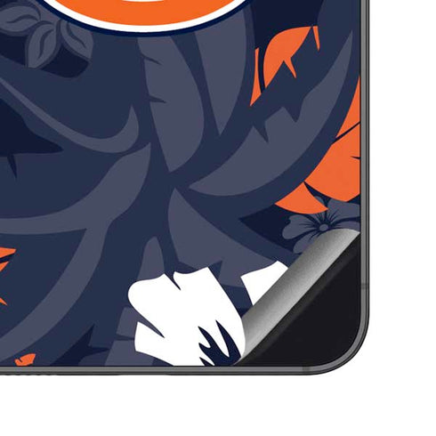 NFL Chicago Bears Tropical Print Galaxy S23 FE Skin