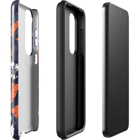 NFL Chicago Bears Tropical Print Galaxy S23 Plus Pro Case