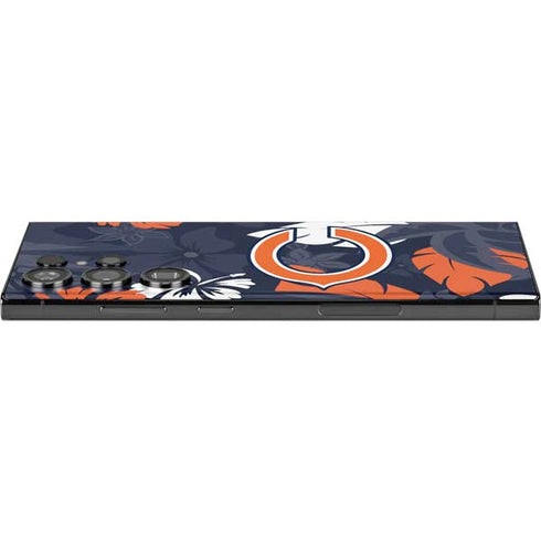 NFL Chicago Bears Tropical Print Galaxy S23 Ultra Skin