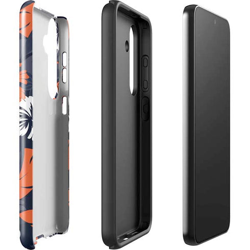 NFL Chicago Bears Tropical Print Galaxy S24 Impact Case