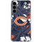 NFL Chicago Bears Tropical Print Galaxy S24 Plus Clear Case