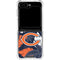 NFL Chicago Bears Tropical Print Galaxy Z Flip5 5G Clear Case