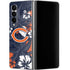 NFL Chicago Bears Tropical Print Galaxy Z Fold4 5G Skin