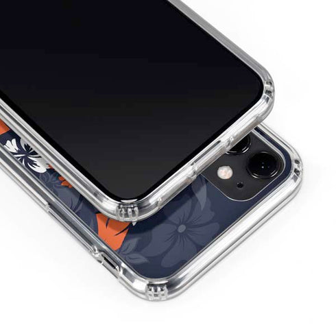 NFL Chicago Bears Tropical Print iPhone 11 Clear Case