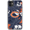 NFL Chicago Bears Tropical Print iPhone 11 Clear Case