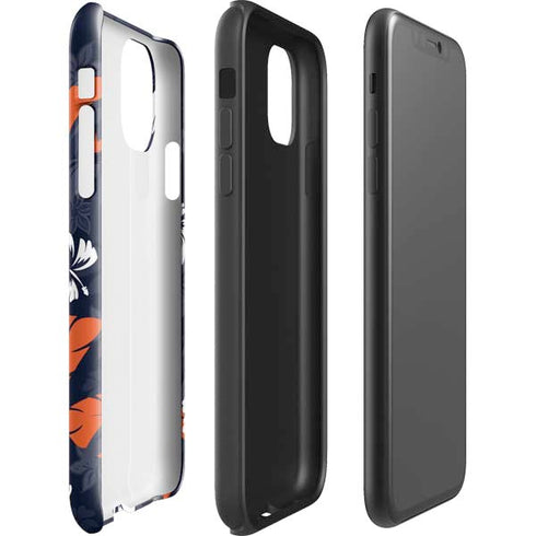 NFL Chicago Bears Tropical Print iPhone 11 Impact Case