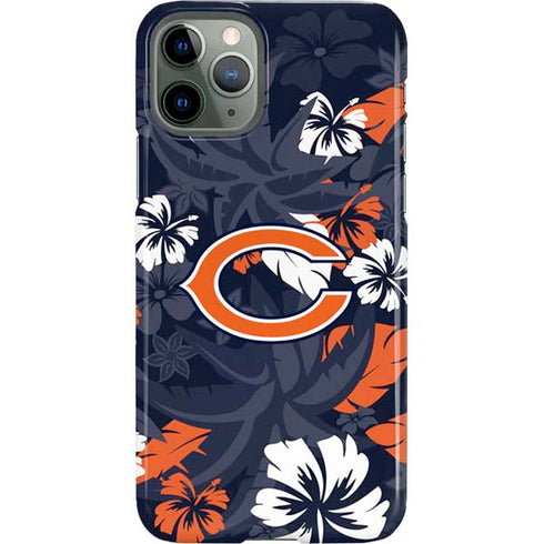 NFL Chicago Bears Tropical Print iPhone 11 Pro Lite Case