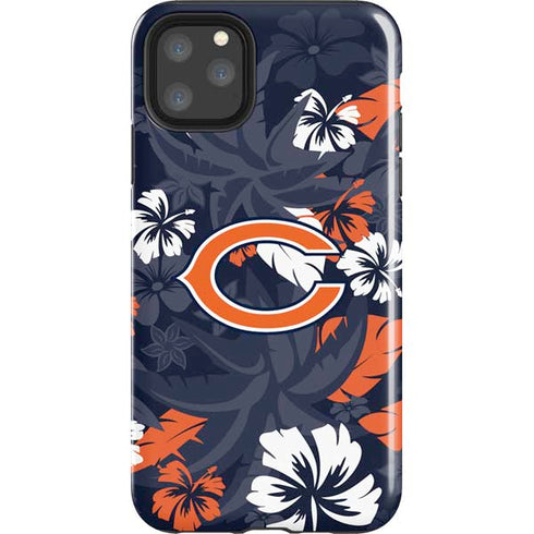 NFL Chicago Bears Tropical Print iPhone 11 Pro Max Impact Case