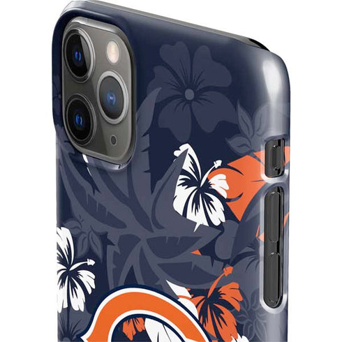 NFL Chicago Bears Tropical Print iPhone 11 Pro Max Lite Case