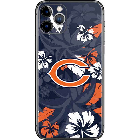 NFL Chicago Bears Tropical Print iPhone 11 Pro Skin