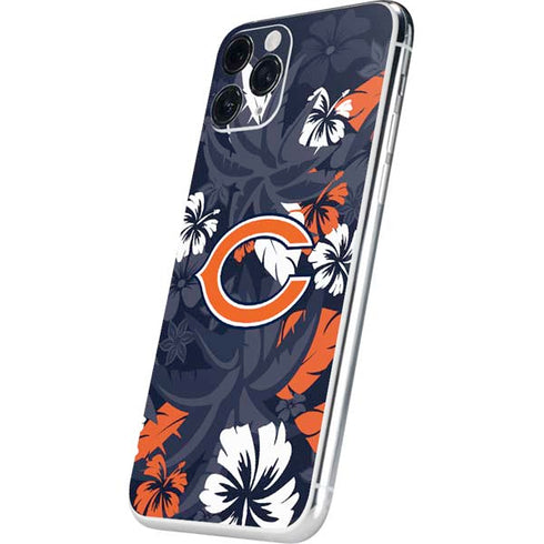 NFL Chicago Bears Tropical Print iPhone 11 Pro Skin