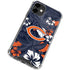 NFL Chicago Bears Tropical Print iPhone 12 Mini Clear Case