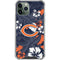 NFL Chicago Bears Tropical Print iPhone 12 Pro Max Clear Case