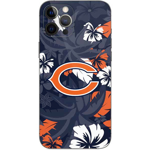 NFL Chicago Bears Tropical Print iPhone 12 Pro Max Skin