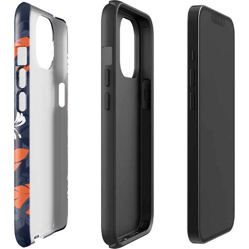 NFL Chicago Bears Tropical Print iPhone 13 Impact Case