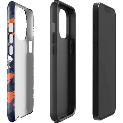 NFL Chicago Bears Tropical Print iPhone 13 Pro Impact Case