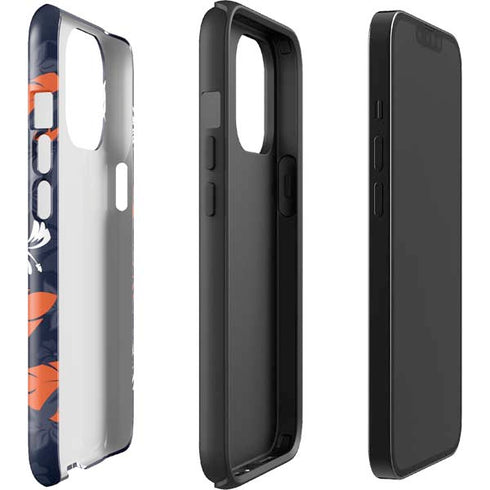 NFL Chicago Bears Tropical Print iPhone 13 Pro Max Impact Case
