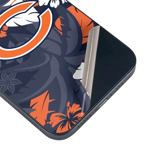 NFL Chicago Bears Tropical Print iPhone 14 Plus Skin