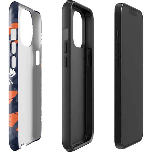 NFL Chicago Bears Tropical Print iPhone 14 Pro Max Impact Case