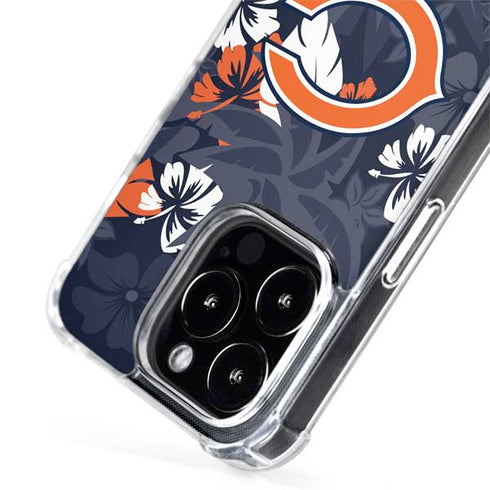 NFL Chicago Bears Tropical Print iPhone 15 Pro Max MagSafe Case