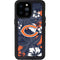 NFL Chicago Bears Tropical Print iPhone 14 Pro Max Waterproof Case