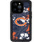 NFL Chicago Bears Tropical Print iPhone 14 Pro Waterproof Case
