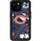 NFL Chicago Bears Tropical Print iPhone 15 Waterproof Case
