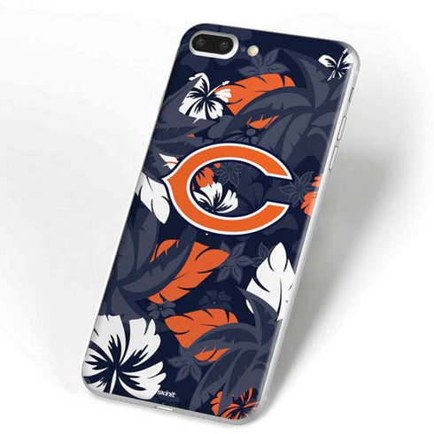 NFL Chicago Bears Tropical Print iPhone 7 Plus Skin
