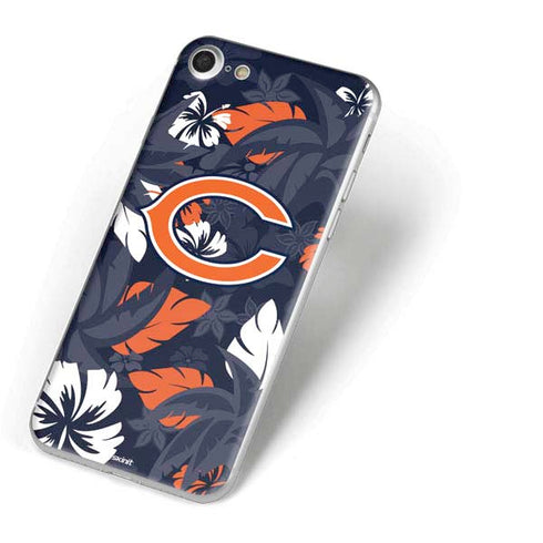 NFL Chicago Bears Tropical Print iPhone 7 Skin