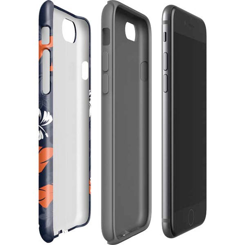NFL Chicago Bears Tropical Print iPhone SE (2nd & 3rd Gen) Pro Case