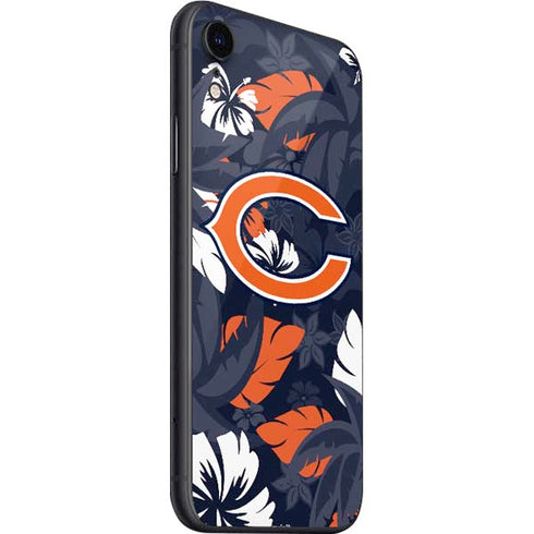 NFL Chicago Bears Tropical Print iPhone SE (2nd & 3rd Gen) Skin