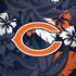 NFL Chicago Bears Tropical Print iPhone X Skin