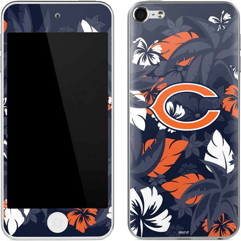 NFL Chicago Bears Tropical Print Apple iPod Skin