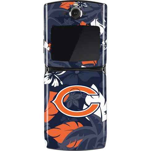 NFL Chicago Bears Tropical Print Motorola RAZR Skin
