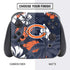 NFL Chicago Bears Tropical Print Nintendo Switch Bundle Skin