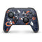 NFL Chicago Bears Tropical Print Nintendo Switch Pro Controller Skin