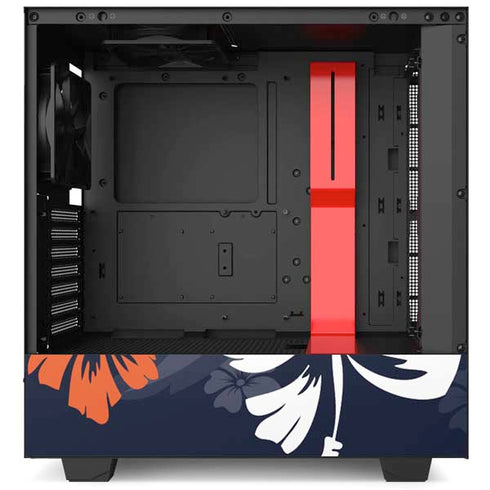 NFL Chicago Bears Tropical Print NZXT H510 Compact ATX Mid-Tower Case Skin