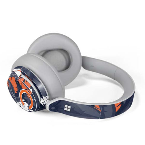 NFL Chicago Bears Tropical Print Surface Headphones Skin