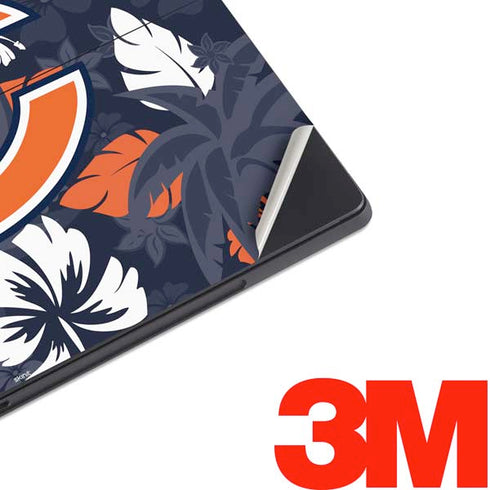NFL Chicago Bears Tropical Print Surface Pro 6 Skin