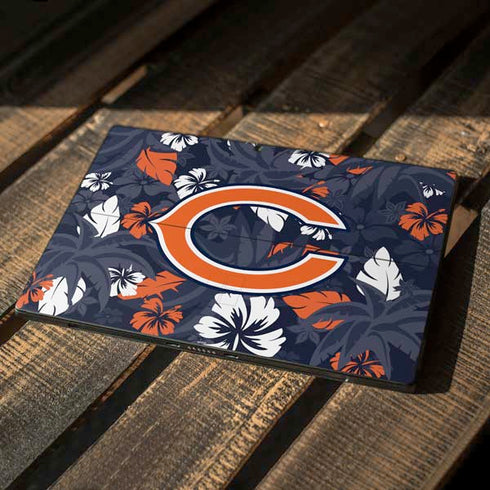 NFL Chicago Bears Tropical Print Surface Pro 6 Skin