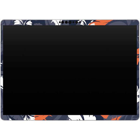NFL Chicago Bears Tropical Print Surface Pro 9 Skin