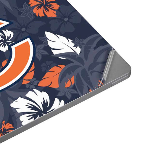 NFL Chicago Bears Tropical Print Universal Laptop 11in (8.8 x 6.2in) Skin