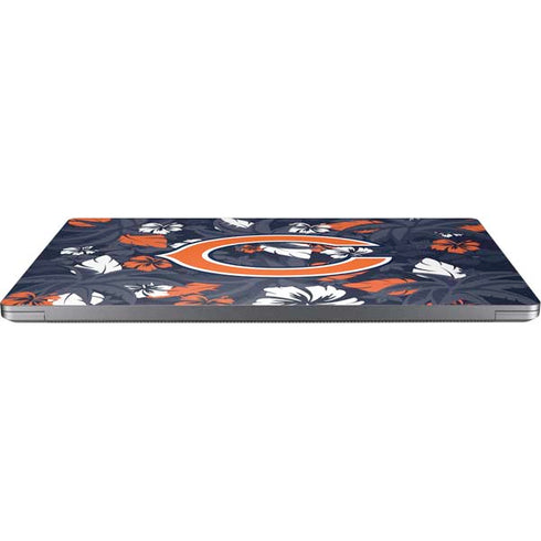 NFL Chicago Bears Tropical Print Universal Laptop 12in (9.8 x 6.8in) Skin