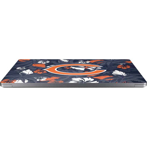 NFL Chicago Bears Tropical Print Universal Laptop 15in (12.2 x 8.8in) Skin