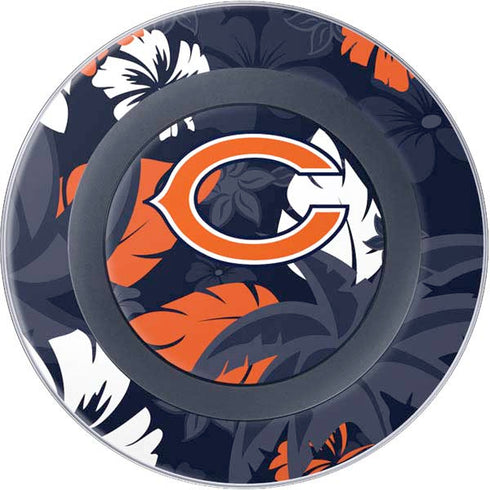 NFL Chicago Bears Tropical Print Wireless Charger Skin