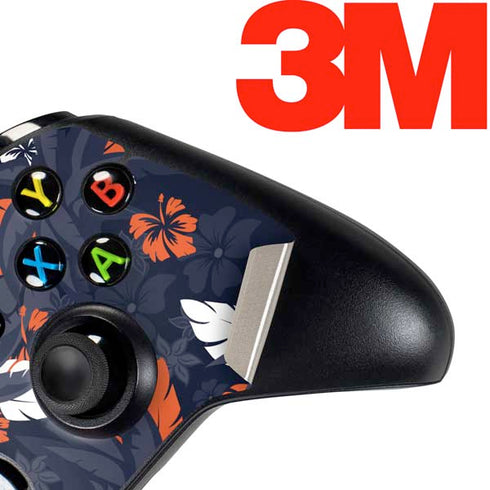 NFL Chicago Bears Tropical Print Xbox One Controller Skin
